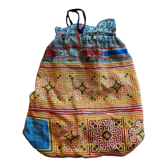 Vintage Cloth Backpack - Picture 1 of 8